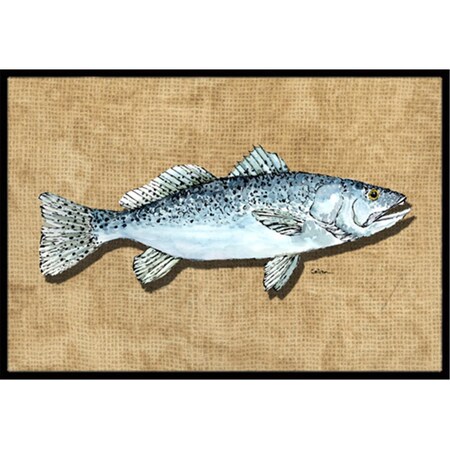 Carolines Treasures 24 x 36 in. Speckled Trout Indoor Or Outdoor Mat 8809JMAT